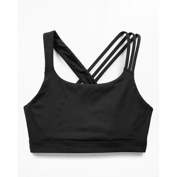 NWT Athleta Train Free Sports Bra D-DD Black Size Medium - Picture 8 of 8